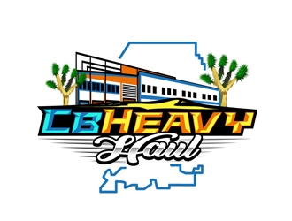 CB Heavy Haul logo design by DreamLogoDesign