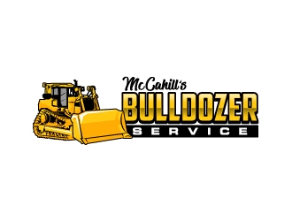 McCahill’s Bulldozer Service logo design by jaize