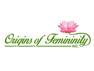 Origins of Femininity Inc. logo design by Roma