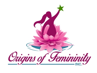 Origins of Femininity Inc. logo design by Roma