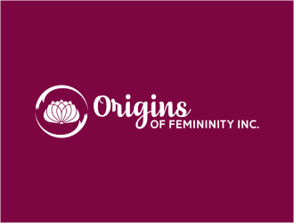 Origins of Femininity Inc. logo design by cholis18