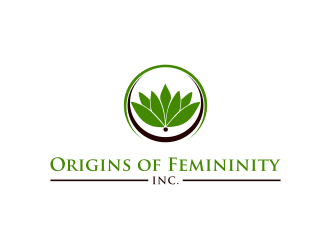 Origins of Femininity Inc. logo design by mbamboex