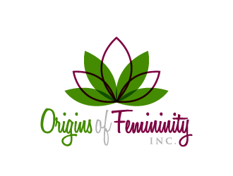 Origins of Femininity Inc. logo design by akilis13