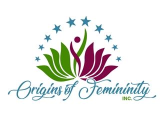 Origins of Femininity Inc. logo design by Roma