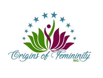 Origins of Femininity Inc. logo design by Roma