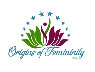 Origins of Femininity Inc. logo design by Roma