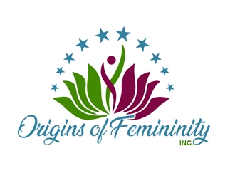 Origins of Femininity Inc. logo design by Roma