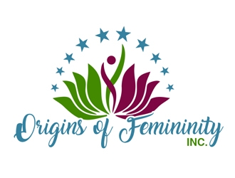 Origins of Femininity Inc. logo design by Roma