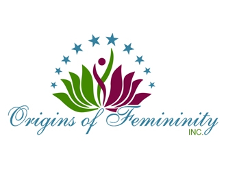 Origins of Femininity Inc. logo design by Roma