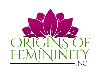 Origins of Femininity Inc. logo design by Roma