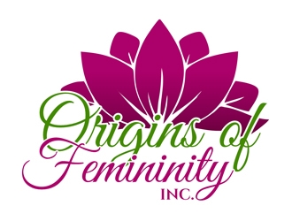 Origins of Femininity Inc. logo design by Roma