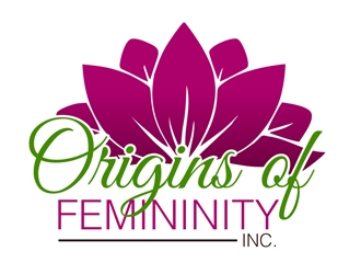 Origins of Femininity Inc. logo design by Roma