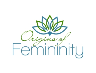 Origins of Femininity Inc. logo design by cikiyunn