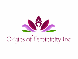 Origins of Femininity Inc. logo design by mletus