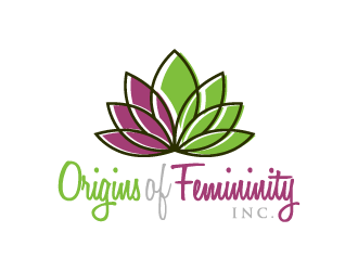 Origins of Femininity Inc. logo design by akilis13