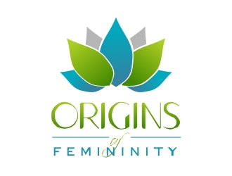 Origins of Femininity Inc. logo design by cikiyunn