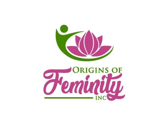 Origins of Femininity Inc. logo design by jenyl