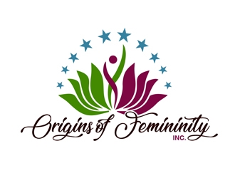 Origins of Femininity Inc. logo design by Roma