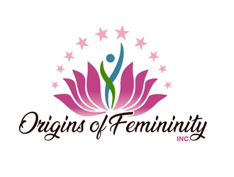 Origins of Femininity Inc. logo design by Roma