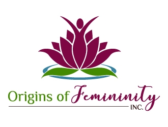 Origins of Femininity Inc. logo design by jaize