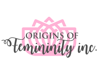 Origins of Femininity Inc. logo design by cholis18