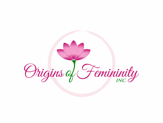 Origins of Femininity Inc. logo design by mutafailan