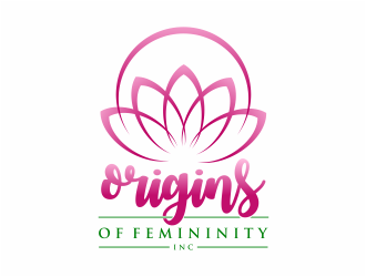 Origins of Femininity Inc. logo design by mutafailan