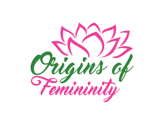 Origins of Femininity Inc. logo design by logolady