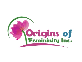 Origins of Femininity Inc. logo design by webmall