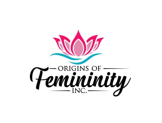 Origins of Femininity Inc. logo design by MarkindDesign