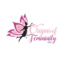 Origins of Femininity Inc. logo design by MarkindDesign