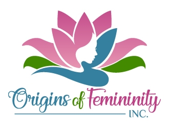 Origins of Femininity Inc. logo design by jaize