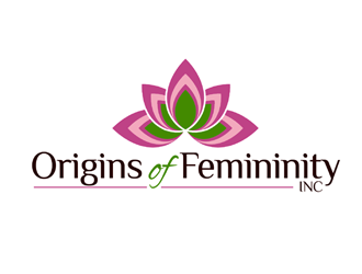 Origins of Femininity Inc. logo design by ingepro