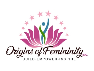 Origins of Femininity Inc. logo design by Roma