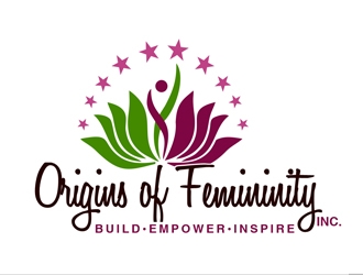 Origins of Femininity Inc. logo design by Roma