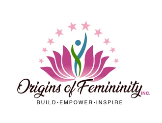 Origins of Femininity Inc. logo design by Roma