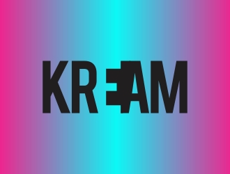 KREAM logo design by rokenrol