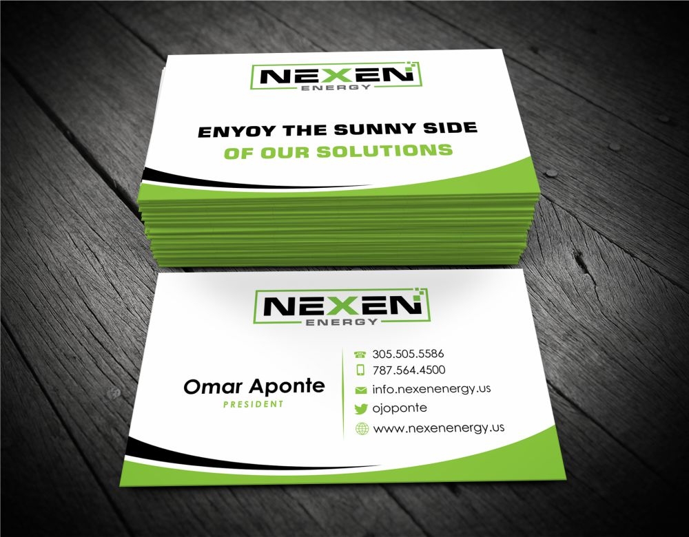 Nexen Energy Black Canvas logo design by Girly