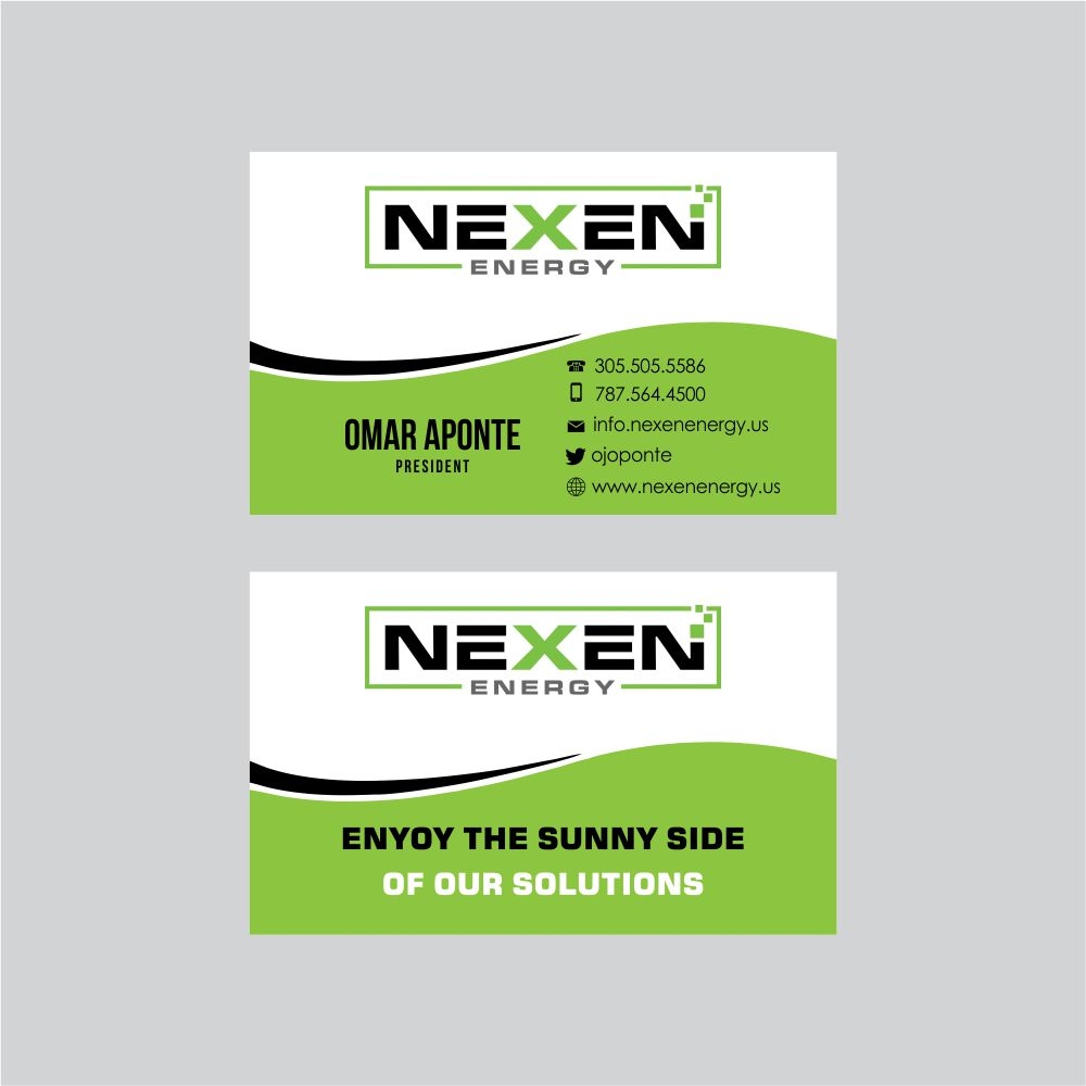 Nexen Energy Black Canvas logo design by Girly