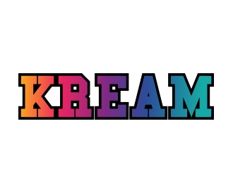 KREAM logo design by MarkindDesign