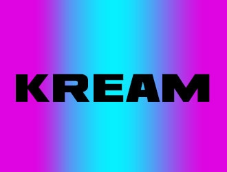 KREAM logo design by bougalla005