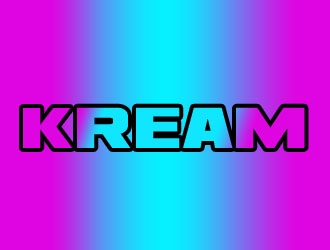 KREAM logo design by bougalla005