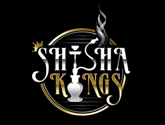 Shisha Kings  logo design by DreamLogoDesign