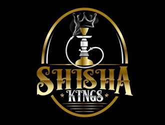 Shisha Kings  logo design by DreamLogoDesign