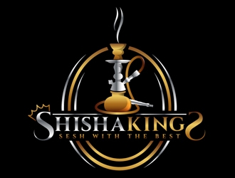 Shisha Kings  logo design by DreamLogoDesign