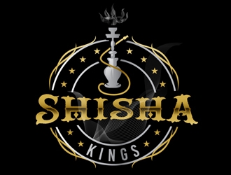 Shisha Kings  logo design by DreamLogoDesign