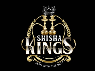 Shisha Kings  logo design by DreamLogoDesign