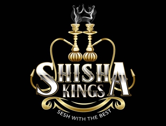 Shisha Kings  logo design by DreamLogoDesign