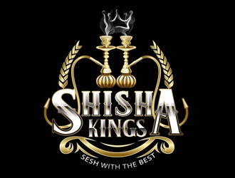 Shisha Kings  logo design by DreamLogoDesign