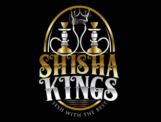 Shisha Kings  logo design by DreamLogoDesign